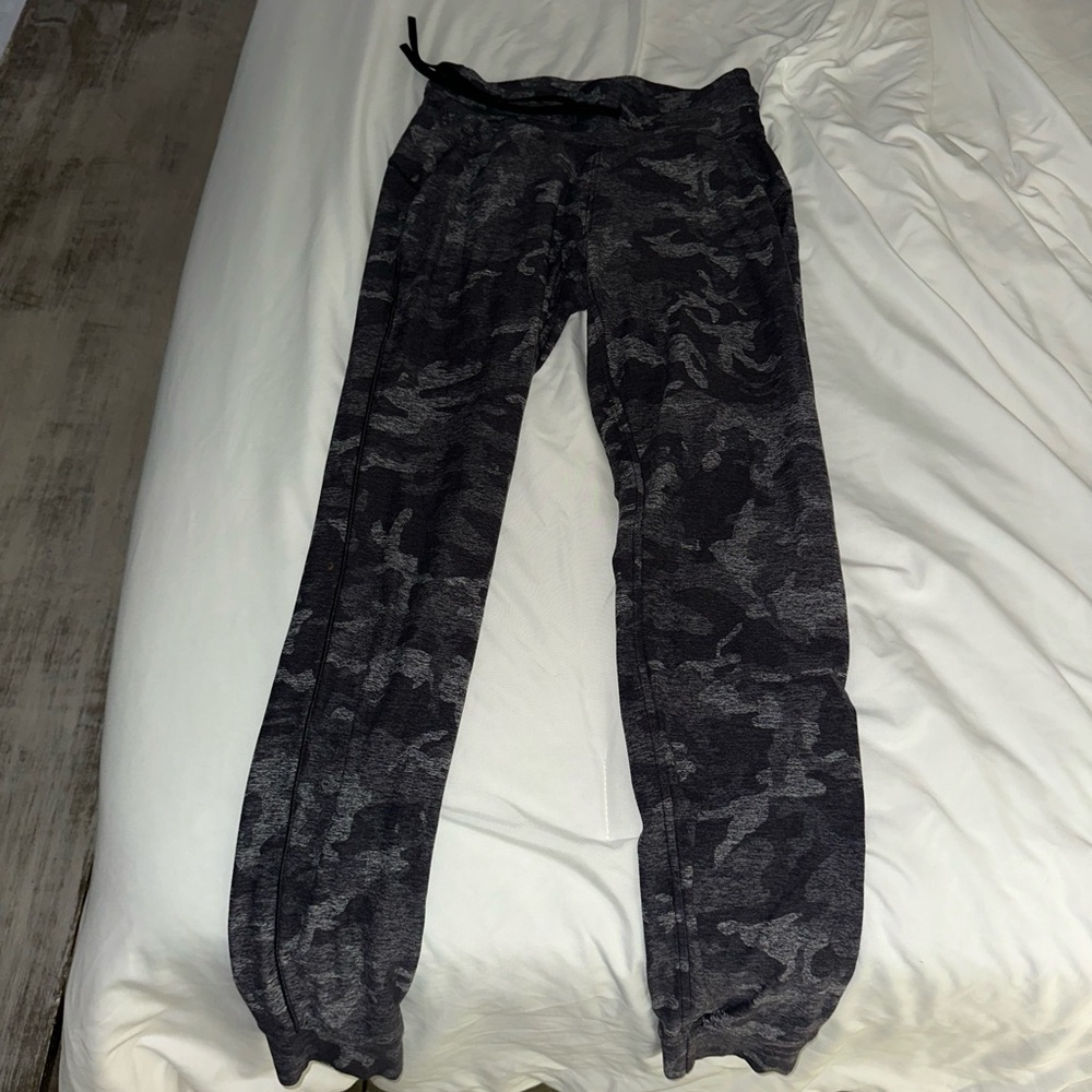 Lululemon Athletica Camo Patterned Joggers